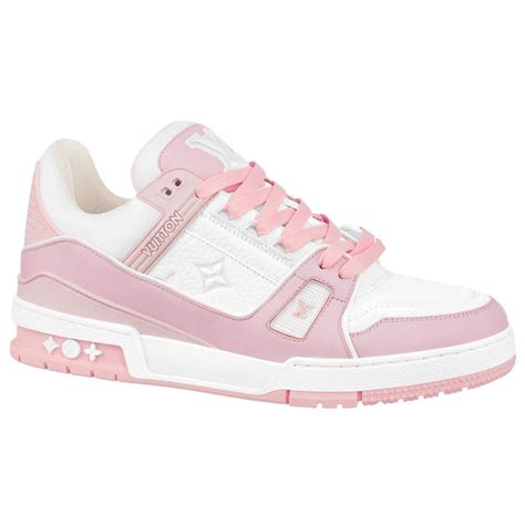 Louis Vuitton pink trainers